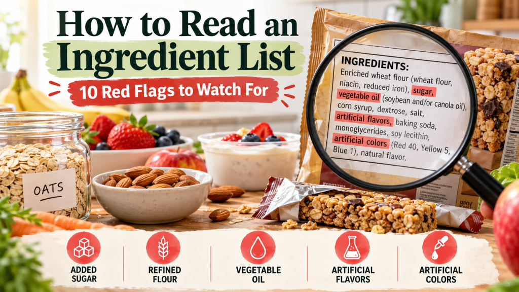How to Read an Ingredient List: 10 Red Flags to Watch&nbsp;For
