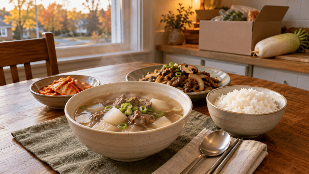 A Korean Dinner, Even Far from a Korean&nbsp;Market